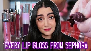 Mixing Every Lip Gloss From Sephora Together [upl. by Zuzana]