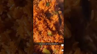 Jollof Rice with chicken 😋 ghanafood cooking ghanaiandishes food [upl. by Brandi386]