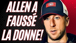 Canadien Jake Allen joueur du mois doctobre [upl. by Hamitaf]