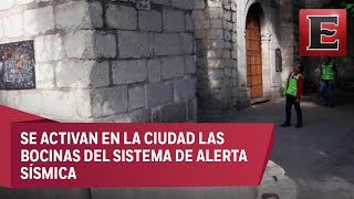 Daños mínimos en Huajuapan de León Oaxaca por sismo de 59 grados [upl. by Ayekehs]