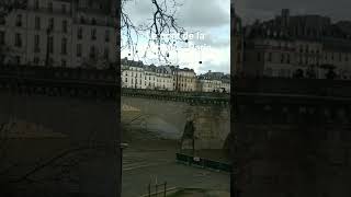 Le Pont de la Tournelle جسر تورنيل في باريسfrance paris travel pont tourism shortvideo [upl. by Anillehs]