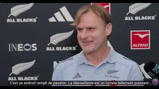 Robertson donne son avis sur le rugby Français les Bleus Ramos les Polynésiens la Marseillaise [upl. by Aikahs108]