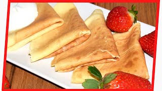 😋 Cómo hacer MASA de CREPES para 1 persona 👉 Fácil y Rápido con 3 Ingredientes [upl. by Anitsrihc272]