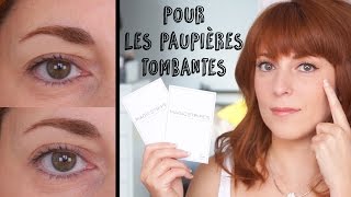 Paupières tombantes la solution qui vous facilitera le maquillage [upl. by Ekul]