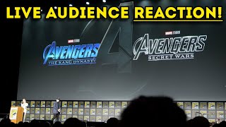 MARVEL COMICCON 2022 FULL ANNOUNCEMENT AUDIENCE REACTION [upl. by Aika146]