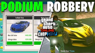 The Podium Robbery  All Missions GTA Online Chop Shop DLC [upl. by Euell3]