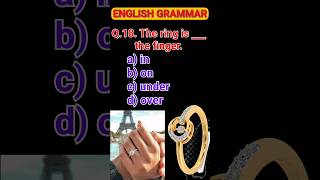 MCQ 18  Prepositions in english grammar shortsfeed learnenglish [upl. by Mixam]