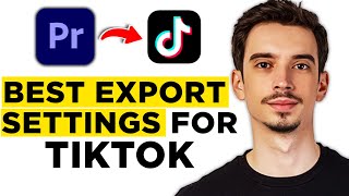 Best Export Settings for TikTok Premiere Pro 2024 [upl. by Dualc]