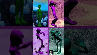 Green 😎 Alien dance vs Dami to cosita greenalien trending shortsvideos [upl. by Llirrehs]