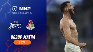 Highlights Zenit vs Lokomotiv  RPL 202324 [upl. by Eidak]