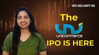 Unicommerce esolutions IPO  YES SECURITIES [upl. by Maretz]