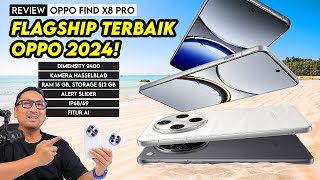 FLAGSHIP OPPO KEMBALI Kamera Hasselblad Dimensity 9400 Fitur AI Review OPPO Find X8 Pro [upl. by Ayoras874]