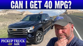 Unreal Hypermile MPG results w 2023 Chevy Silverado 1500 30L Duramax diesel [upl. by Bradstreet]