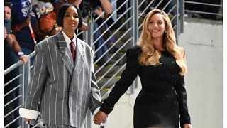 Did Kelly Rowland’s Masculine Suit Choice Make a Statement Next to Beyoncé’s Look [upl. by Agle]