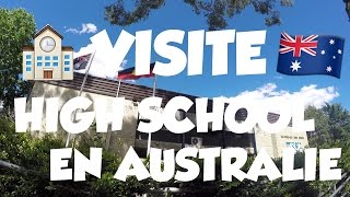 HIGH SCHOOL EN AUSTRALIE  Visite de mon lycée à Sydney [upl. by Yadrahs644]