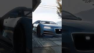 The Bugatti Tourbillon in GTA 5 Rockstar Editor Cinematic Film Truffade Nero shorts [upl. by Terra655]