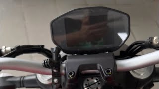 Ducati Monster 821  Battery Removal [upl. by Eskill299]