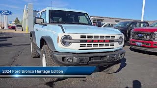 2024 Ford Bronco Heritage Edition Harvard Woodstock Belvedere Beloit Rockford [upl. by Lumbye]