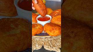 New  Trending Bread Potato Snacks Recipe l Bread Roll youtubeshorts trending shorts [upl. by Nnylatsyrc]