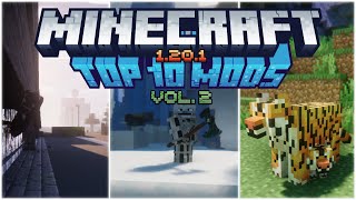 Top 10 mods para Minecraft 1201 Forge amp Fabric  VOL 2  2023 [upl. by Blayne882]