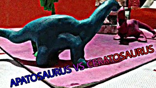 Ceratosaurus VS Apatosaurus [upl. by Anoyek958]