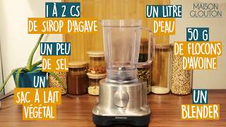 Lait davoine maison ultra rapide [upl. by Tsew]