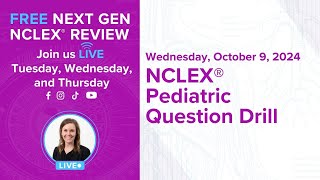 NCLEX® Pediatric Question Drill [upl. by Thissa655]