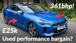 Why the Kia Stinger GT S is one of the best used performance cars [upl. by Annayram]