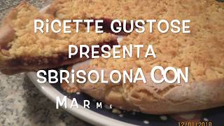 Torta sbrisolona alla marmellata [upl. by Frankel850]