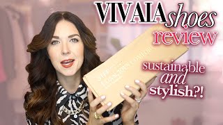 Vivaia Shoes Review  Try On  SUSTAINABLE Shoes that are STYLISH [upl. by Airdnas]