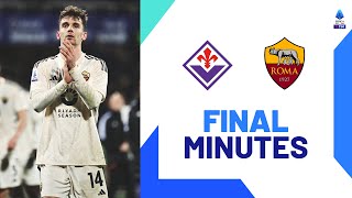 LastMinute Goal Secures Romas Draw  Final Minutes  FiorentinaRoma  Serie A 202324 [upl. by Sandye]