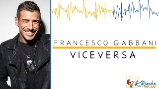 Viceversa  Francesco Gabbani  Play piano karaoke  Sanremo 2020 [upl. by Cirle20]