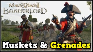 Unleashing Muskets amp Grenades In Bannerlord Empires Of Europe 1700 Mod [upl. by Aeriel729]