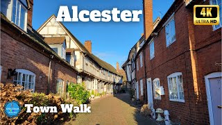 ALCESTER Warwickshire  A Sunday Morning Walk Through The Town Centre [upl. by Salomo]