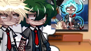 Mha react to my video TWdead Bakugo AUclass 1A reactDeku and Bakugo angst [upl. by Nosille545]