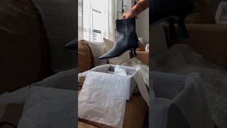 A Perfect Leather Ankle Boot  Bruno Magli Unboxing [upl. by Ailec]