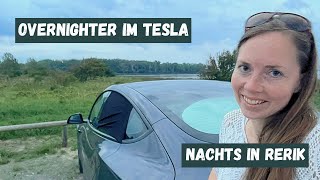 Roadtrip Ostsee Übernachtung im Fahrzeug  Camping amp Reisen im Tesla [upl. by Ricker]