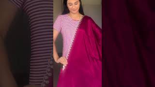 MEESHO VIRAL SAREE WITH STITCHED BLOUSE STONES WORK ytviralsareeonlineshopping fashionytshorts [upl. by Mcallister]