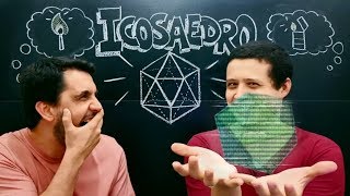 Como fazer um ICOSAEDRO com dobradura [upl. by Hortensia]