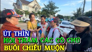 Út Thìn đi hỏi thăm các cô chú buổi chiều muộn niềm vui ngập trànthichminhtue minhtue [upl. by Flodnar]