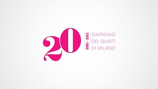 20 anni del Giardino dei Giusti [upl. by Eilac972]