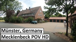 Münster Mecklenbeck Germany Walking POV HD [upl. by Kajdan842]