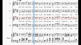 Tollite Hostias tenor Oratorio de Noël Camille SaintSaëns [upl. by Suivatra]