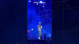 Sfera EBBASTA in concerto a Catania sferaebbasta rapper trap [upl. by Laehcim128]