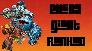 Skylanders Giants Tier List [upl. by Corbin885]