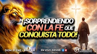 ¡SORPRENDIDO CON LA FE QUE CONQUISTA TODO  Pastor Nahum Rosario  Dom 21 ene 2024 [upl. by Cliff682]