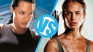 Lara Croft Tomb Raider 2001 VS Tomb Raider 2018  Movie Feuds [upl. by Akimihs]