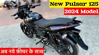 New 2024 Bajaj Pulsar 125 Neon Bs7 Review  Price  Mileage  Feature  pulsar 125 new model 2024 [upl. by Ahsim]