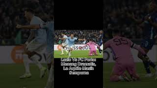 Lazio Vs FC Porto Menang Dramatis Le Aquile Masih Sempurna [upl. by Kaenel]