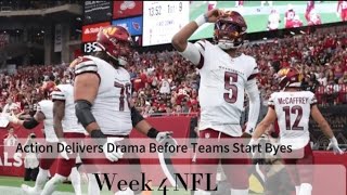 Week 4 NFL Action Delivers Drama Before Teams Start Byes  CISNewsStudio1s [upl. by Ecilahc]